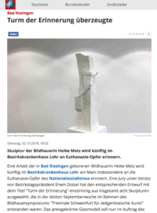 Read more about the article Focus online: Bad Kissingen – Turm der Erinnerung überzeugte