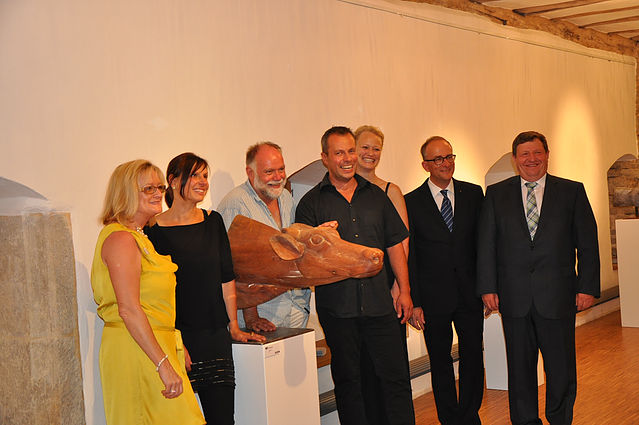 Read more about the article Eröffnungsfeier Kunstausstellung Wechterswinkel: Heike & Klaus Metz