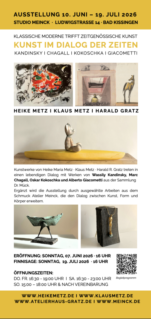 Ausstellung 10. Juni 2026 – 19. Juli 2026 I Kunst im Dialog der Zeiten